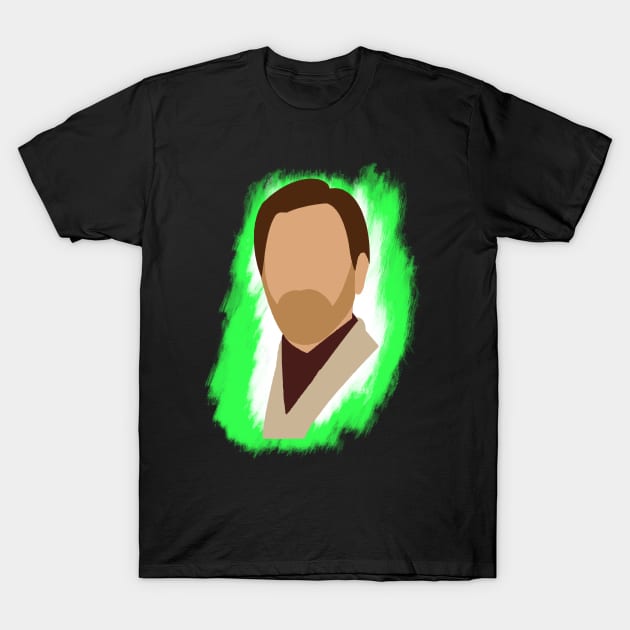 Obi-wan design T-Shirt by Kochu